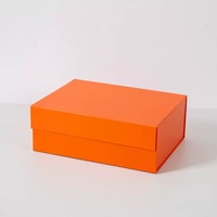 Boîtes cadeaux rigides magnétiques noires A5 peu profondes et vides pour l'emballage de détail en carton avec gaufrage, estampage et impression à effet évanouissement