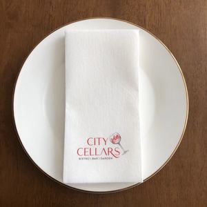 Sang Trọng Dùng Một Lần Khăn Giấy Tay Airlaid Bảng Bữa Ăn Tối Khăn Ăn In Với Logo Nhà Hàng Khăn Ăn - Product Image 3