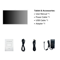 Perakende sistemi için 32 inç masaüstü Tablet dokunmatik ekran Pos yazılımı Android 13 4 + 32GB menü restoran dokunmatik Tablet Kiosk