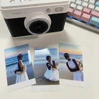 Imprimante photo couleur miniature personnalisée Printcamera D1 Pro, appareil photo rétro sans fil avec impression photo CCD et mise au point automatique