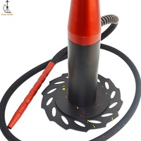 Nouveau modèle Ensemble en alliage d'aluminium de style baseball pour narguilé grande taille avec châssis à base magnétique Ensemble pour narguilé
