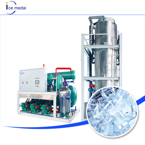 Fabricant industriel ICEMADEL en Malaisie, machine à glace en tubes de 10 à 30 tonnes, produisant des glacières de 5 à 20 tonnes - Product Image 1