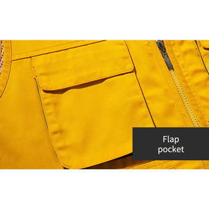 Tissu en maille respirante travail en gros <span class=keywords><strong>gilet</strong></span> sans manches <span class=keywords><strong>multipoches</strong></span> <span class=keywords><strong>gilet</strong></span> utilitaire personnalisé pour hommes pour hommes - Product Image 5