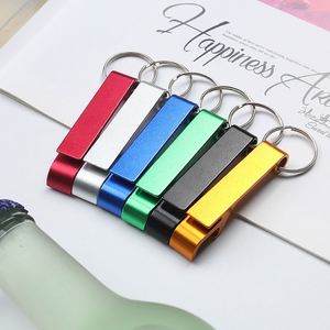 Cadeaux promotionnels personnalisés pas chers, ouvre-bouteilles en aluminium pour bière et vin, porte-clés pour cadeau - Product Image 4