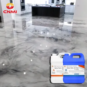 Cnmi Hoge Kwaliteit Epoxyhars Pure Transparant Ab Lijm 2:1 Door Gewicht Floor Epoxyhars