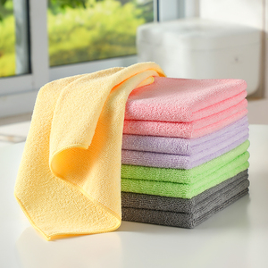 Chiffon carré en microfibre 230 g/m² réutilisable léger doux absorbant sans peluches sans bordure séchage rapide multi-usages cuisine véhicule - Product Image 3