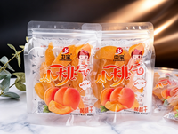 Pêches jaunes séchées HALAL en tranches, fruits secs prêts à consommer, mangue, fraise, orange, fruits sucrés, emballage en vrac, usine ODM Zhongbao