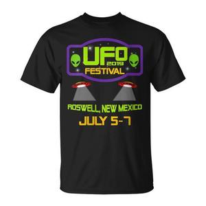 Camiseta del Festival Ufo 2019 de Roswell, Nuevo México, camiseta del evento de conspiración alienígena - Product Image 1