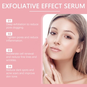 Hot-Selling Privado Personalizado Ácido Salicílico Orgânico Ácido Málico E Esfoliante Reparação Pele Hidratante Soro Facial - Product Image 3