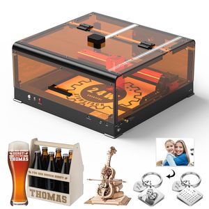 All-in-One DIY CNC güvenlik kesici oymacı B3 kutusu Pinpoint kamera ATOMSTACK A24 Ultra 24W optik lazer oyma makinesi - Product Image 1