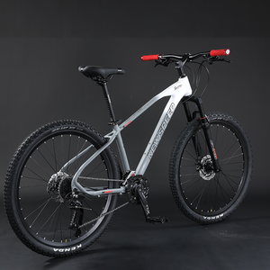 Vélo de montagne pour adultes blanc, 21 vitesses, 26-29 pouces, cadre en <span class=keywords><strong>acier</strong></span>, fourche à suspension, frein à disque, livraison gratuite - Product Image 3