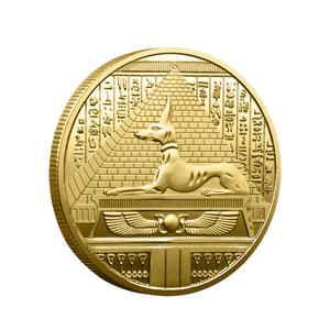 Moneta Commemorativa del Faraone Egizio Nefertiti, Bicolore, Cultura dell'Antico Egitto, Moneta da Collezione - Product Image 2