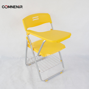 High Quality Plastic Folding Student Chair for School Office Meeting and <strong>Study</strong> Room for Writing and <strong>Pads</strong> - Product Image 2