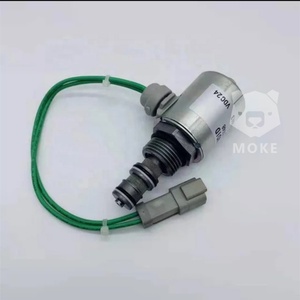 Vanne solénoïde 3E-3748 pour pompe à huile de chargeuse sur pneus 960F, vanne solénoïde 3E3748 24V - Product Image 4