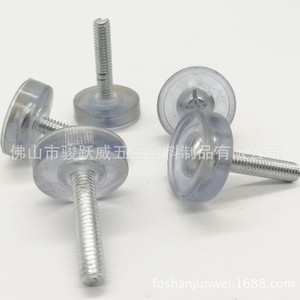 Patas Ajustables para Muebles, 24 mm de Diámetro, Plástico Transparente, Patas Metálicas para Mesa y Silla, Fácil Instalación - Product Image 5
