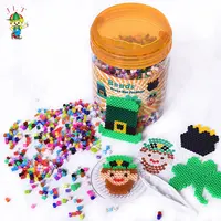 JLT пластиковые Гладильные детские игрушки для рукоделия, модные бусины Perler, набор плавленых бусин Hama