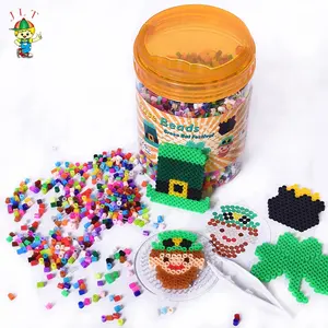 JLT Plastic Ironing DIY Kids Toys Game Beads Fashion Perler Fused Hama Beads Set