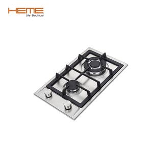 Appareil <span class=keywords><strong>de</strong></span> cuisine - <span class=keywords><strong>Plaque</strong></span> <span class=keywords><strong>de</strong></span> <span class=keywords><strong>cuisson</strong></span> à gaz double intégrée avec allumage électronique, protection contre l'extinction <span class=keywords><strong>de</strong></span> la flamme, panneau en acier inoxydable PG3021BS-CCI - Product Image 1