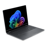 Ordinateur portable professionnel H&P Omnibook 360 X 16 pouces avec écran tactile OLED 2,8K 120Hz, processeur Ultra 7 358H ou Ultra 9 388H, 32 Go de RAM, SSD 1 To et stylet