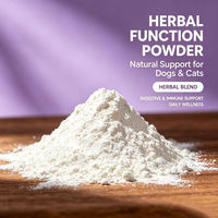 Poudre Fonctionnelle à Base de Plantes pour Chiens et Chats – Bien-être Naturel Quotidien, Soutien et Complément Alimentaire pour la Santé des Animaux