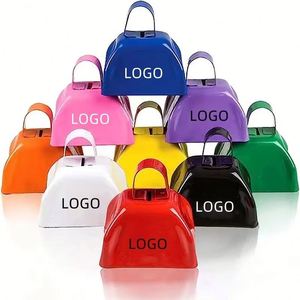 Campana Metálica de Venta Caliente, Tamaño y Logotipo Personalizables, Ideal para Eventos Deportivos, Fiestas, Campana Pequeña - Product Image 1