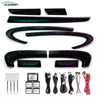 ICarsin Éclairage d'ambiance intérieur LED amélioré pour BMW Mini Cooper F54 Clubman 2015-2024, accessoires de décoration automobile
