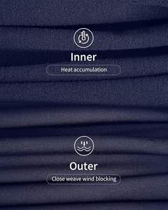 Derong ensemble <span class=keywords><strong>de</strong></span> vêtements <span class=keywords><strong>de</strong></span> sport à pression thermiques épais et écologiques personnalisés pour hommes haut et <span class=keywords><strong>sous</strong></span>-vêtements <span class=keywords><strong>de</strong></span> la saison d'hiver directement en usine - Product Image 5