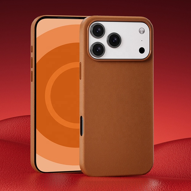 JOYPORODO L006 Luxury Business PU Leather Case Factory Direct Sales for iPhone 17 16 15 14 13 Pro Max with Magnet & Animation