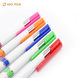 Stylos à <span class=keywords><strong>bille</strong></span> multifonctionnels personnalisés avec logo 2024, en plastique, largeur d'écriture 1,0 mm, lots en stock à prix avantageux - Product Image 3