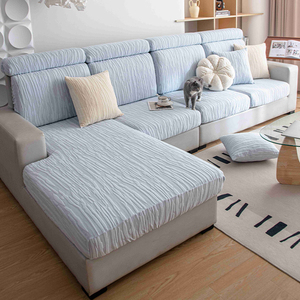 Housse Canape elástico en forma de L fundas de sofá moderno seccional <span class=keywords><strong>Cubre</strong></span> sofá conjunto fundas de asiento para sofás 3 2 1 plazas sofás - Product Image 2