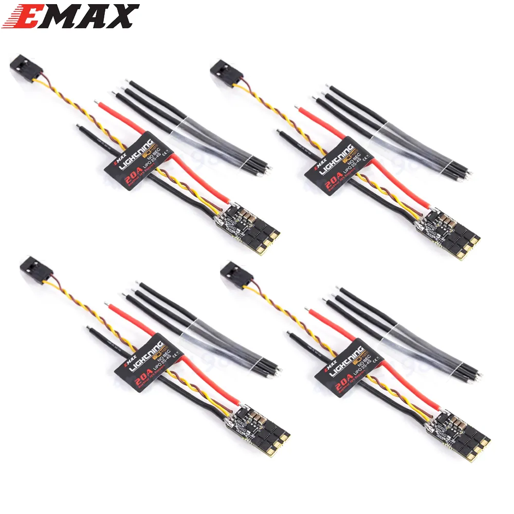 EMAX BLHeli lightning 20A 30A RC ESC Micro Mini contrôleur de vitesse électronique pour drone de course RC Multicopter