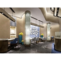 Vitrine de Luxe Moderne Haut de Gamme pour Bijouterie, Solution Complète de Présentation pour Design d'Intérieur de Partenaire Fortune 500