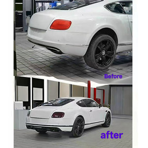 Mejora a Parrilla Delantera de Aleación de Aluminio Estilo 2017, Rejillas Laterales para Guardabarros, Kit de Carrocería para Bentley Continental GT, de Antiguo a Nuevo - Product Image 5