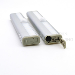 YIDUN 190mm portatile <span class=keywords><strong>a</strong></span> <span class=keywords><strong>batteria</strong></span> LED luce di fabbrica prezzo gratuito sensore di installazione <span class=keywords><strong>per</strong></span> il rilevamento del corpo umano - Product Image 3