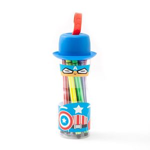 Rotuladores de acuarela para niños, 12 colores, lavables, marcadores artísticos, suministros de pintura para niños, regalo de papelería escolar - Product Image 3