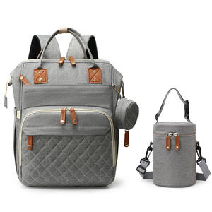 HY7 <span class=keywords><strong>Sac</strong></span> à dos de voyage personnalisé, prix d'usine, vente en gros, ensemble de sacs à langer pour maman, <span class=keywords><strong>sac</strong></span> à langer élégant pour bébé, compagnon de voyage - Product Image 1