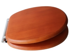 Cubierta de <span class=keywords><strong>asiento</strong></span> de <span class=keywords><strong>inodoro</strong></span> de pino cereza popular, <span class=keywords><strong>madera</strong></span> sólida - Product Image 3