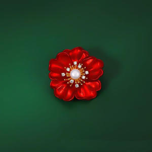 Broches de luxe personnalisées en alliage plaqué or rose noble pour femmes, pour mariage, fiançailles, fête, anniversaire, cadeau - Product Image 2