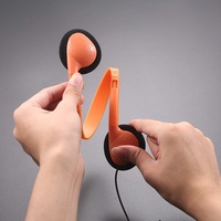Headset Headphone Kabel Promosi Murah untuk Anak-anak Sekolah Headset Berkabel 3.5Mm
