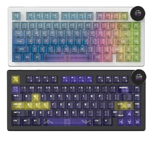 Clavier mécanique AJAZZ AK820 V2 PRO 75% avec écran TFT intelligent, double mode 8000Hz, Gasket, Hot-Swap, RGB, 81 touches pour le <span class=keywords><strong>gaming</strong></span> - Product Image 4