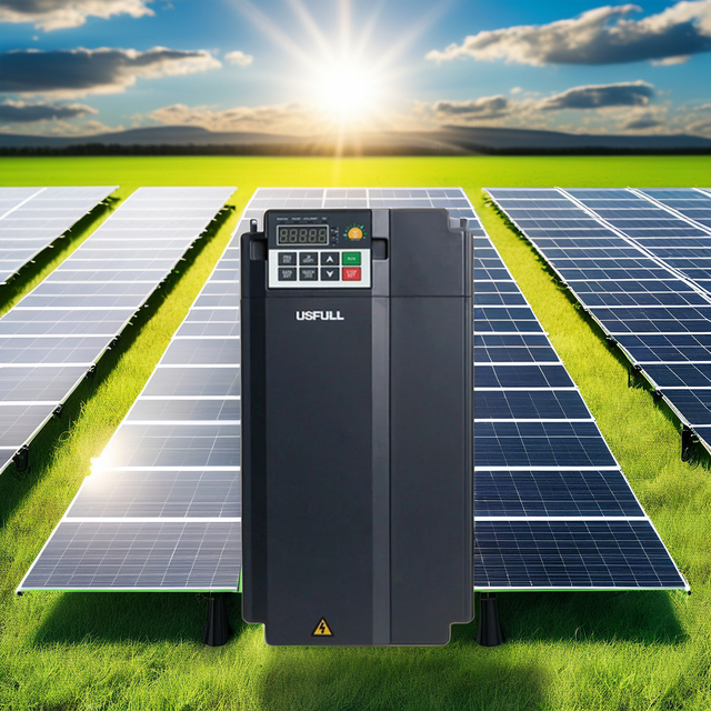 For USFULL 0.75kw to 22kw Fully Automatic Solar Pump Inverter High Efficiency Energy Power Saving  High Solar Pump System