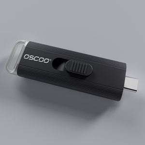 Flash drive USB SSD penyimpanan tinggi, Stik USB SSD 512GB 1TB 2TB untuk ponsel laptop dorong dan tarik 512GB - Product Image 2