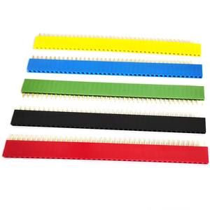 <span class=keywords><strong>2</strong></span>.54mm hàng duy nhất nữ pin tiêu đề kết nối <span class=keywords><strong>2</strong></span>/<span class=keywords><strong>3</strong></span>/4/6/8/10/16/40P Dải pinheader PCB board colourful ổ cắm cho <span class=keywords><strong>Arduino</strong></span> - Product Image 4