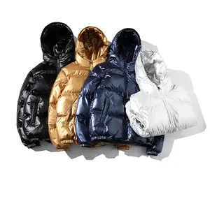 Custom Winter Puffer Jacket For Men Waterproof Casual Outwear High Quality Coats Padded Men Jacket