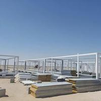 Caseta de Seguridad Prefabricada Desmontable con Estructura de Acero Modular a Precio de Fábrica para Oficina y Fábrica