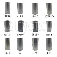 Kit de chemises de cylindre Izumi d'origine de haute qualité pour moteurs D13F, D7D, D13D, D12D, D16A – Pièce moteur pour excavatrice