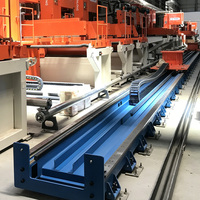 Rail linéaire de guidage au sol pour robot industriel robuste à 7 axes, personnalisé en usine, pour la manutention de matériaux par robot à 6 axes