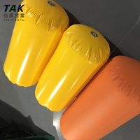 Barrière anti-inondation portable en PVC, barrière de contrôle des inondations, tube gonflable rempli d'eau Ncf, barrière de protection contre les inondations aquatiques