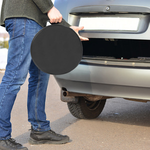 Bolsa de almacenamiento para pistola de carga, circular, negra, impermeable, ignífuga, para uso en viajes en vehículos eléctricos - Product Image 3