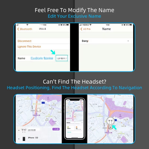 2024 USB C mới không dây TWS tai nghe Tai nghe tiếng ồn hủy bỏ tai nghe & tai nghe với ANC và không có ANC tai nghe - Product Image 2